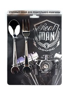 Столовые приборы Real man: ложка и вилка - Фото 2