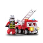 Конструктор Пожарные «Пожарная машина», 63 детали, в пакете - фото 9222533