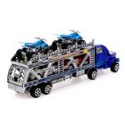 Грузовик инерционный «Автовоз», МИКС, в пакете - фото 24475006