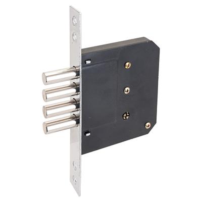 Замок врезной без ручек «Стандарт» 189-4MF-5К CP, крест.ключ, цвет хром