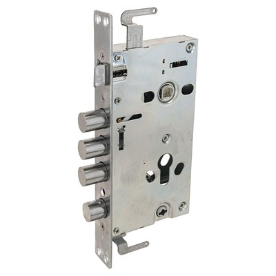 Замок врезной без ручек «Стандарт» ЗВ1-08A-B СТ без ц/мех.б/о для кит.металл.дверей