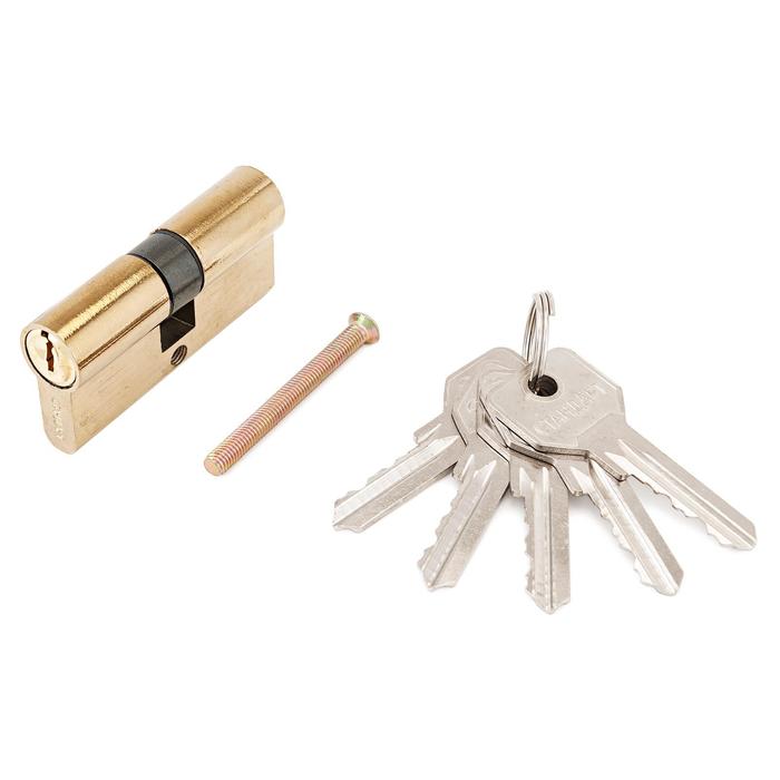 Цилиндровый механизм «Стандарт» Z.I.70-5K (25×10×35) BP 5 кл., английский ключ/ключ. - Фото 1