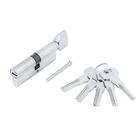 Цилиндровый механизм «Стандарт» Z.F.80 В-5K, 35×10×35B, SN, 5 ключей, перфорированный ключ/вертушка 6886506