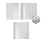 Набор обложек ПП 10 шт, 212 х 395 мм, 80 мкм, ErichKrause "Fizzy Clear", для тетрадей и дневников, с клеевым краем и клапаном в край, с тиснением, универсальная - Фото 2