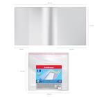 Набор обложек ПП 10 шт, 212 х 395 мм, 80 мкм, ErichKrause "Fizzy Clear", для тетрадей и дневников, с клеевым краем и клапаном в край, с тиснением, универсальная - Фото 3