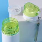 Бутылка для воды пластиковая «Ни дня без пресса», 600 мл - Фото 5