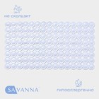 Коврик противоскользящий в ванну на присосках SAVANNA «Пузыри», 38×68 см, цвет МИКС - Фото 1