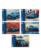 Альбом для рисования BLUEsupercar А4, 32 листа, на гребне, плотность листов 100 г/м², обложка из мелованного картона, МИКС - Фото 1