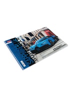 Альбом для рисования BLUEsupercar А4, 32 листа, на гребне, плотность листов 100 г/м², обложка из мелованного картона, МИКС - Фото 2
