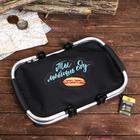 Термосумка с каркасом «Ты любишь еду», 16 л - Фото 7