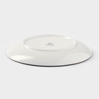 Тарелка фарфоровая десертная Wilmax Scratch, d=17,5 см, цвет жёлтый - Фото 3