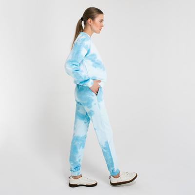 Брюки женские спортивные MINAKU: Casual Collection, голубые, размер 50