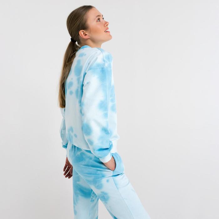 Свитшот женский MINAKU: Casual Collection цвет голубой, р-р 46 49573