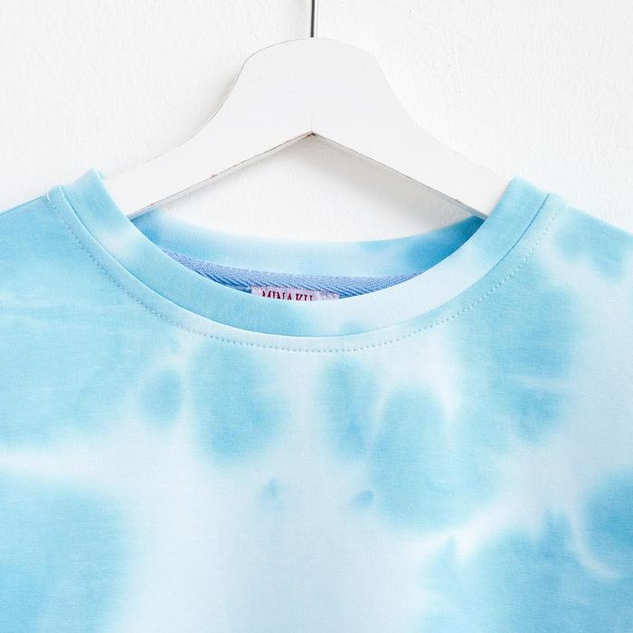 Свитшот женский MINAKU: Casual Collection цвет голубой, р-р 48 49574