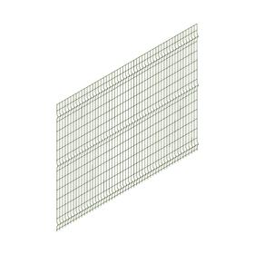 Панельное ограждение, 2.7 × 1.74 м, ячейка 55 × 235 мм, d - 3 мм, цвет зелёный, «ПРЕГРАДА»