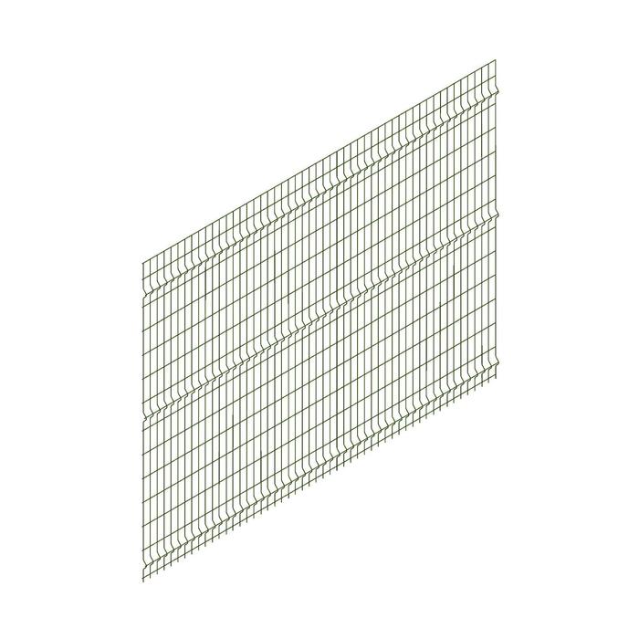 Панельное ограждение, 2.7 × 1.94 м, ячейка 55 × 235 мм, d - 3 мм, цвет зелёный, «ПРЕГРАДА» - фото 1908675068