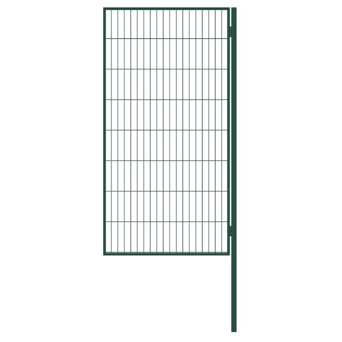 Калитка, 1,8 × 1 м, с проушиной, зелёная - Фото 1