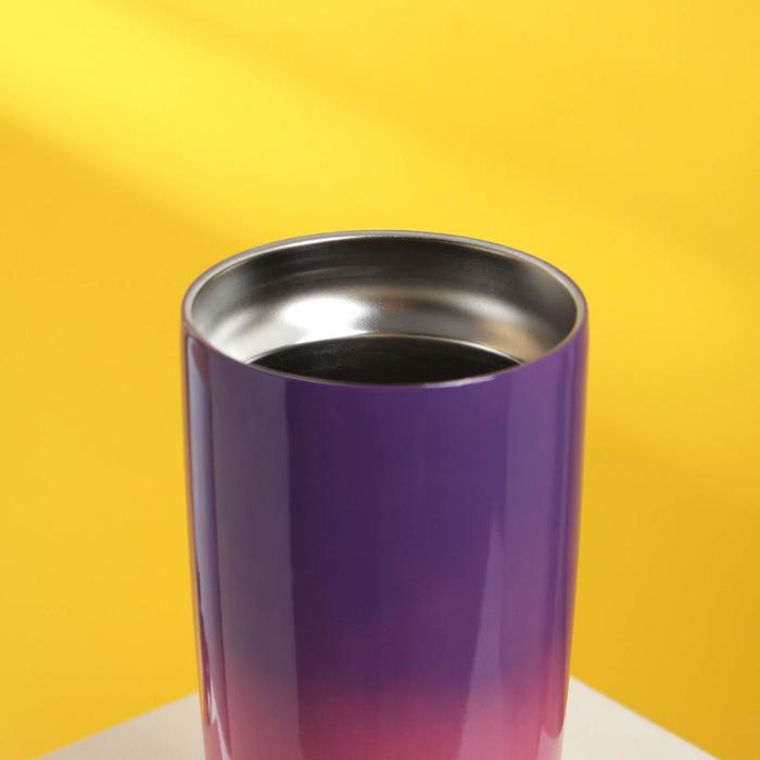 Термостакан металлический «Все возможно», 550 мл, сохраняет тепло 4 ч - фото 1926192913