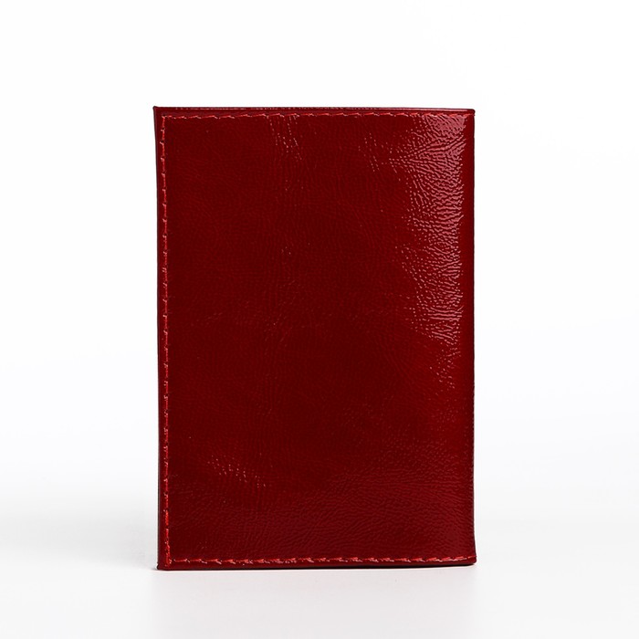 Обложка для паспорта, цвет бордовый - фото 1908675270