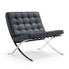 Кресло Barcelona Chair, 770 × 800 × 820 мм, цвет чёрный - Фото 1