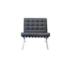 Кресло Barcelona Chair, 770 × 800 × 820 мм, цвет чёрный - Фото 3