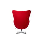 Кресло EGG Chair, 850 × 765 × 1094 мм, цвет красный кашемир - Фото 3