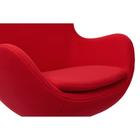 Кресло EGG Chair, 850 × 765 × 1094 мм, цвет красный кашемир - Фото 6