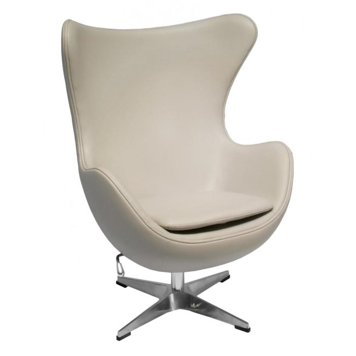 Кресло EGG Chair, 860 × 765 × 1094 мм, цвет латте - Фото 1