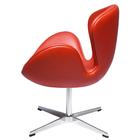 Кресло Swan Chair, 700 × 610 × 955 мм, цвет красный - Фото 2