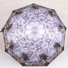 Зонт полуавтоматический, 3 сложения, 9 спиц, R = 50 см, цвет МИКС - Фото 8