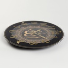 Часы настенные, интерьерные "Мусульманство", бесшумные, d-39 см, корпус черный - Фото 4