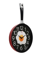 Часы настенные интерьерные «Сковорода», для кухни, бесшумные, плавный ход, 25×43 см, чёрные, от батарейки 1×АА - Фото 4