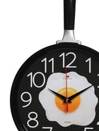 Часы настенные интерьерные «Сковорода», для кухни, бесшумные, плавный ход, 25×43 см, чёрные, от батарейки 1×АА - Фото 5