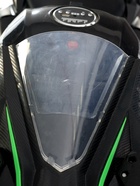 УЦЕНКА (царапины, после эксплуатации) Электромотоцикл «Спортбайк», активная ручка газа, 2 мотора, чёрный - Фото 12