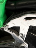 УЦЕНКА (царапины, после эксплуатации) Электромотоцикл «Спортбайк», активная ручка газа, 2 мотора, чёрный - Фото 20