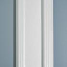 Плинтус пластиковый ударопрочный белый 100х16х2000мм - Фото 5