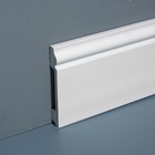 Плинтус пластиковый ударопрочный, 16×100×2000 мм, цвет белый - Фото 3