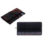 Пенал-скрутка мягкий 220 х 430 мм, на шнуровке, на 37 предметов, ПНШ-1 "Оранжевый вектор" - Фото 1