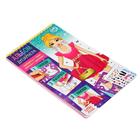 Книга с наклейками и трафаретами «Альбом дизайнера. Модный показ» - Фото 6