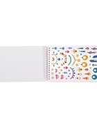 Книга с наклейками и трафаретами «Альбом визажиста» - Фото 3