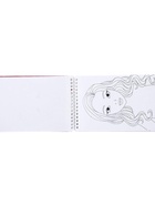 Книга с наклейками и трафаретами «Альбом визажиста» - Фото 5