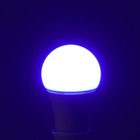 Лампа светодиодная RGB, с пультом , А60, 7 Вт, 560 Лм, Е27, 220 В - фото 9763225
