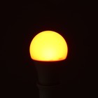 Лампа светодиодная RGB+W, с пультом , А60, 10 Вт, 800 Лм, Е27, 220 В - фото 6404780