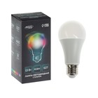 Лампа светодиодная RGB+W, с пультом, А60, 13 Вт, 1040 Лм, Е27, 220 В - Фото 7