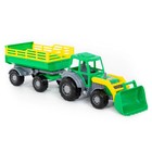 Трактор с прицепом №2 и ковшом «Мастер», цвета МИКС - Фото 3