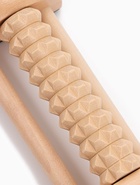 Массажёр для ног с шипами, деревянный, роликовый, 1 ряд, 14.5×7.8×4.5 см - Фото 2