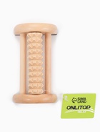 Массажёр для ног с шипами, деревянный, роликовый, 1 ряд, 14.5×7.8×4.5 см - Фото 3