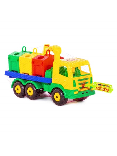 Машинка «Контейнеровоз», подвижный крюк, с аксессуарами