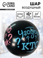 Воздушный шар латексный 24" «Угадай кто?» - Фото 1