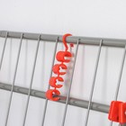 УЦЕНКА Сушилка для белья напольная, 25 м, хром - Фото 9